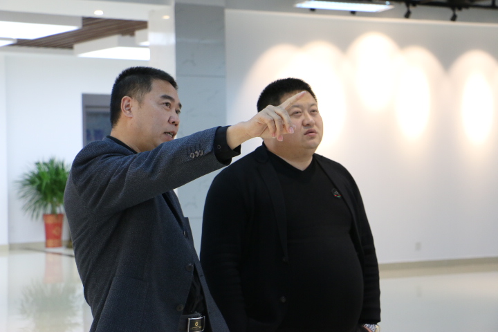 熱烈歡迎山西領導蒞臨我司進行考察指導工作