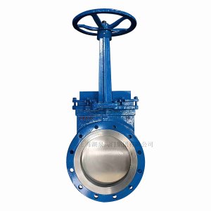 手動刀閘閥DN65，DN80，DN150鑄鋼10公斤